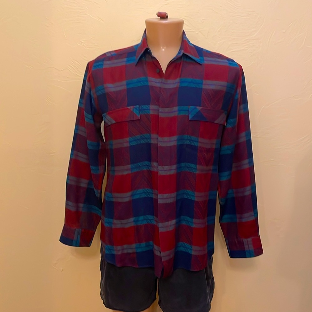 Pancaldi & B - Made in Italy Men’s Wool Shirt - P5